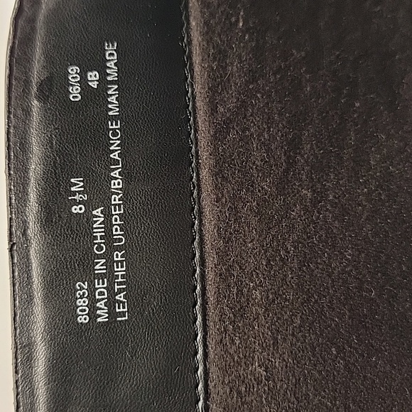 Clarks Bendables Boots Knee High Riding Equestrian Black Leather Pull-On 8.5 - Picture 14 of 16